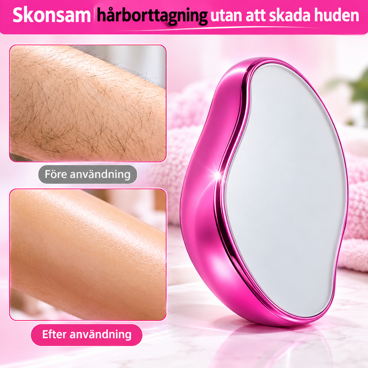 SilkesLen™ – Smidig Hårborttagning För Silkeslen Hud