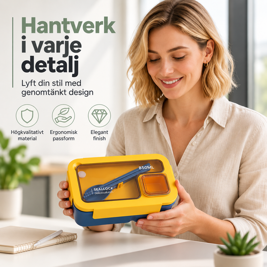 MatBox™ - Portionsindelad matlåda för mikrovågsugn