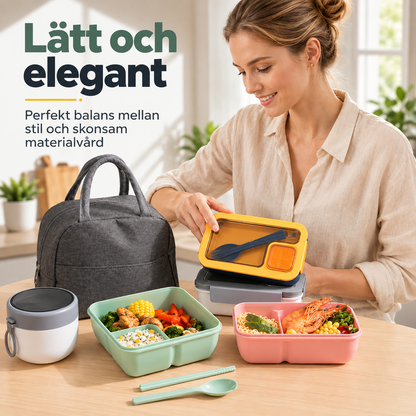 MatBox™ - Portionsindelad matlåda för mikrovågsugn