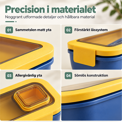 MatBox™ - Portionsindelad matlåda för mikrovågsugn