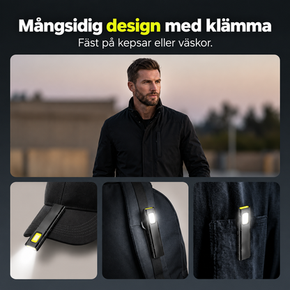 FickLjus™ - Magnetisk arbetslampa för handsfree-användning
