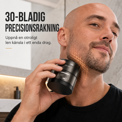 HuvudTrim™ - 2-i-1 elektrisk huvudrakapparat & skäggtrimmer med digital display