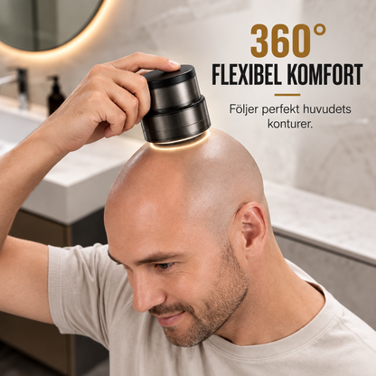 HuvudTrim™ - 2-i-1 elektrisk huvudrakapparat & skäggtrimmer med digital display