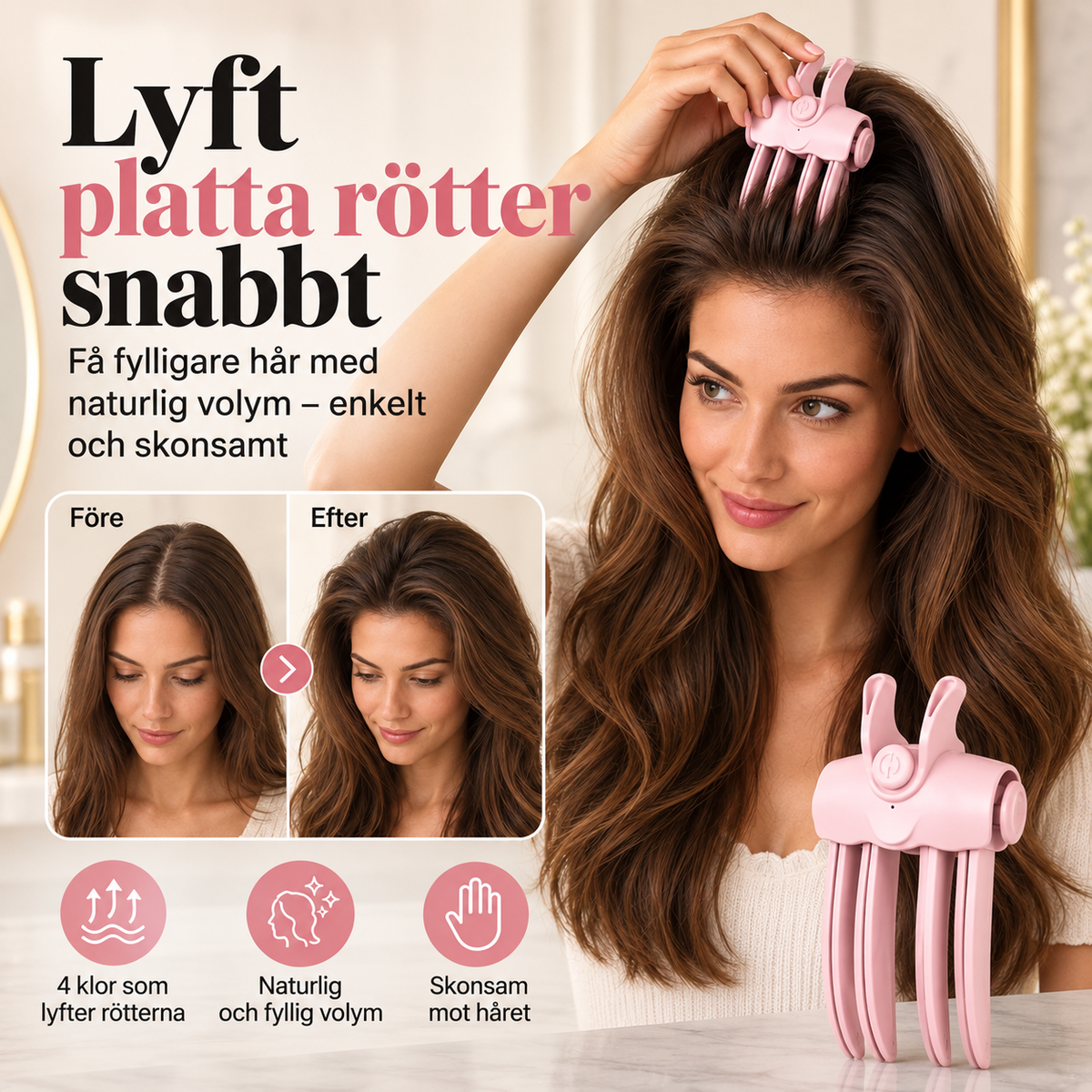 VågFri™ – Volym från rötterna på bara några minuter