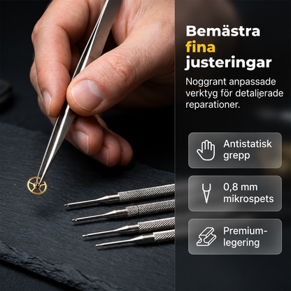 KlockFix™ – Komplett Reparationssats för Klockor
