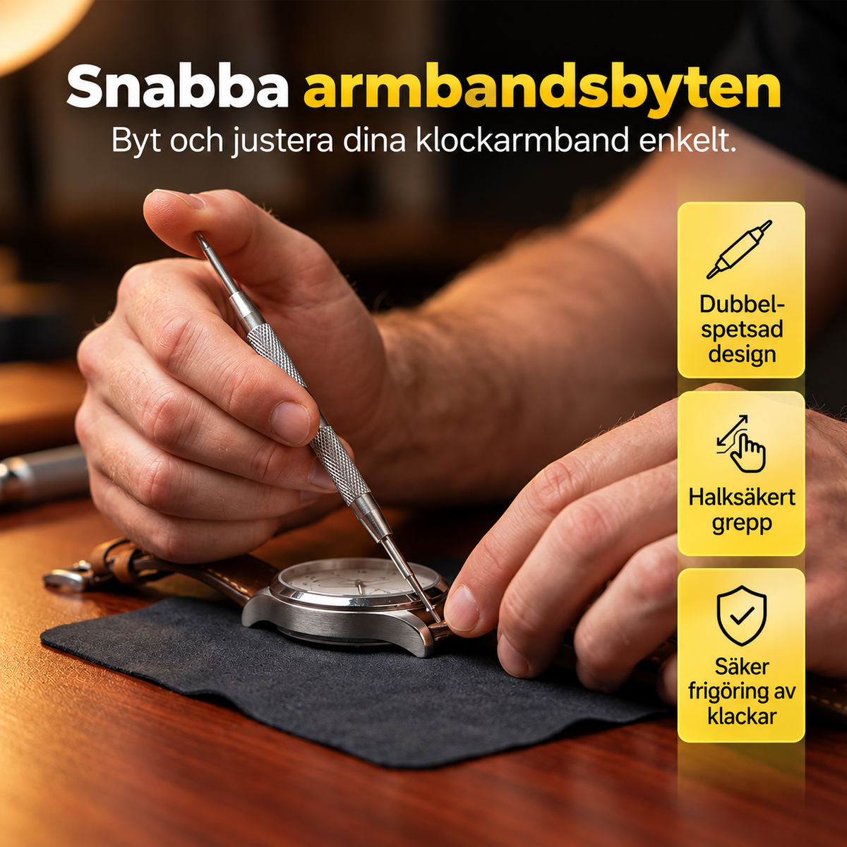 KlockFix™ – Komplett Reparationssats för Klockor