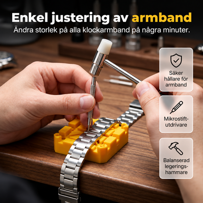 KlockFix™ – Komplett Reparationssats för Klockor