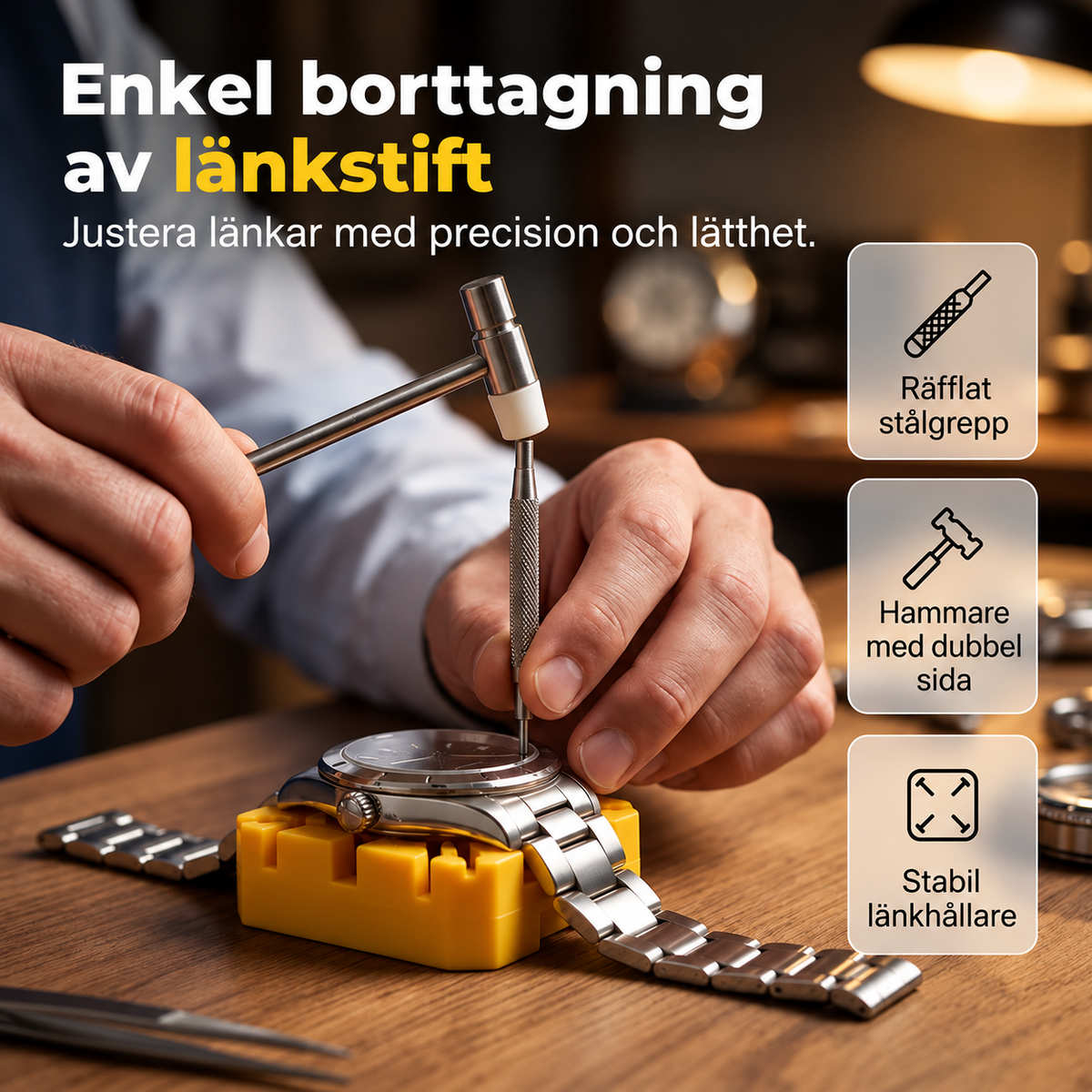 KlockFix™ – Komplett Reparationssats för Klockor