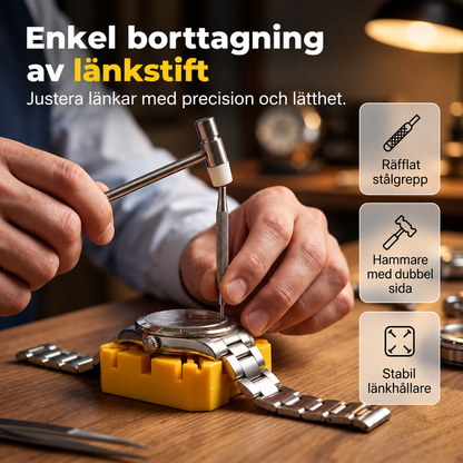 KlockFix™ – Komplett Reparationssats för Klockor