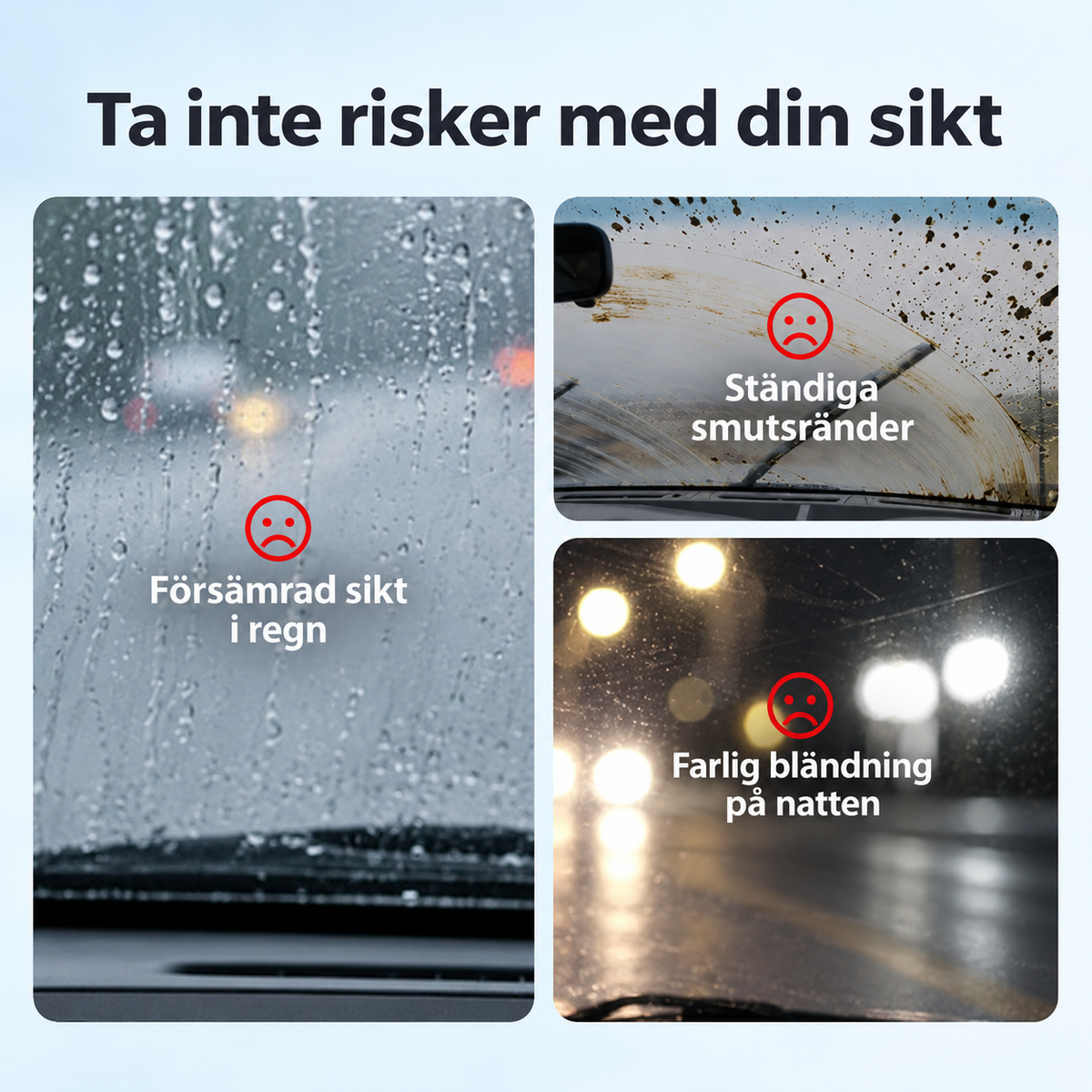 KlarSikt™ – Polerande glasbehandling för kristallklar sikt