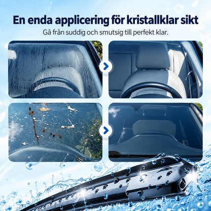 KlarSikt™ – Polerande glasbehandling för kristallklar sikt