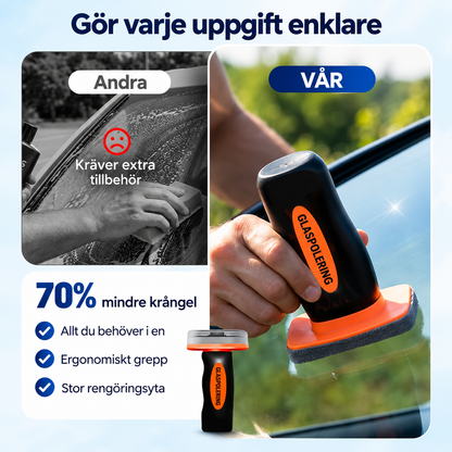 KlarSikt™ – Polerande glasbehandling för kristallklar sikt