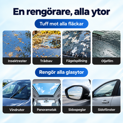 KlarSikt™ – Polerande glasbehandling för kristallklar sikt
