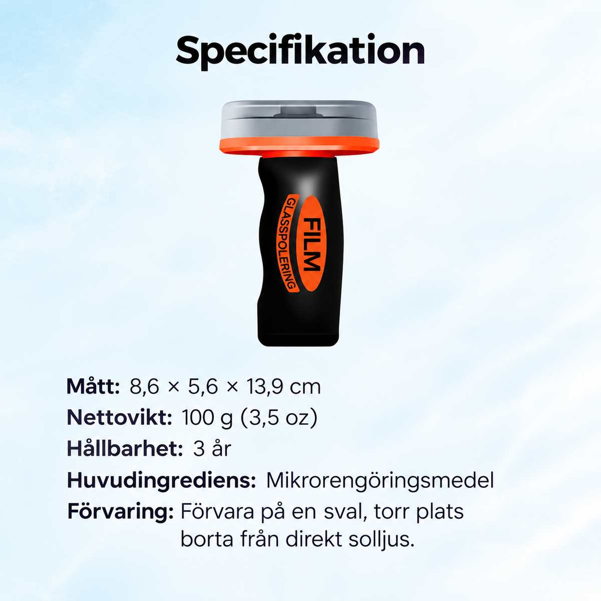 KlarSikt™ – Polerande glasbehandling för kristallklar sikt