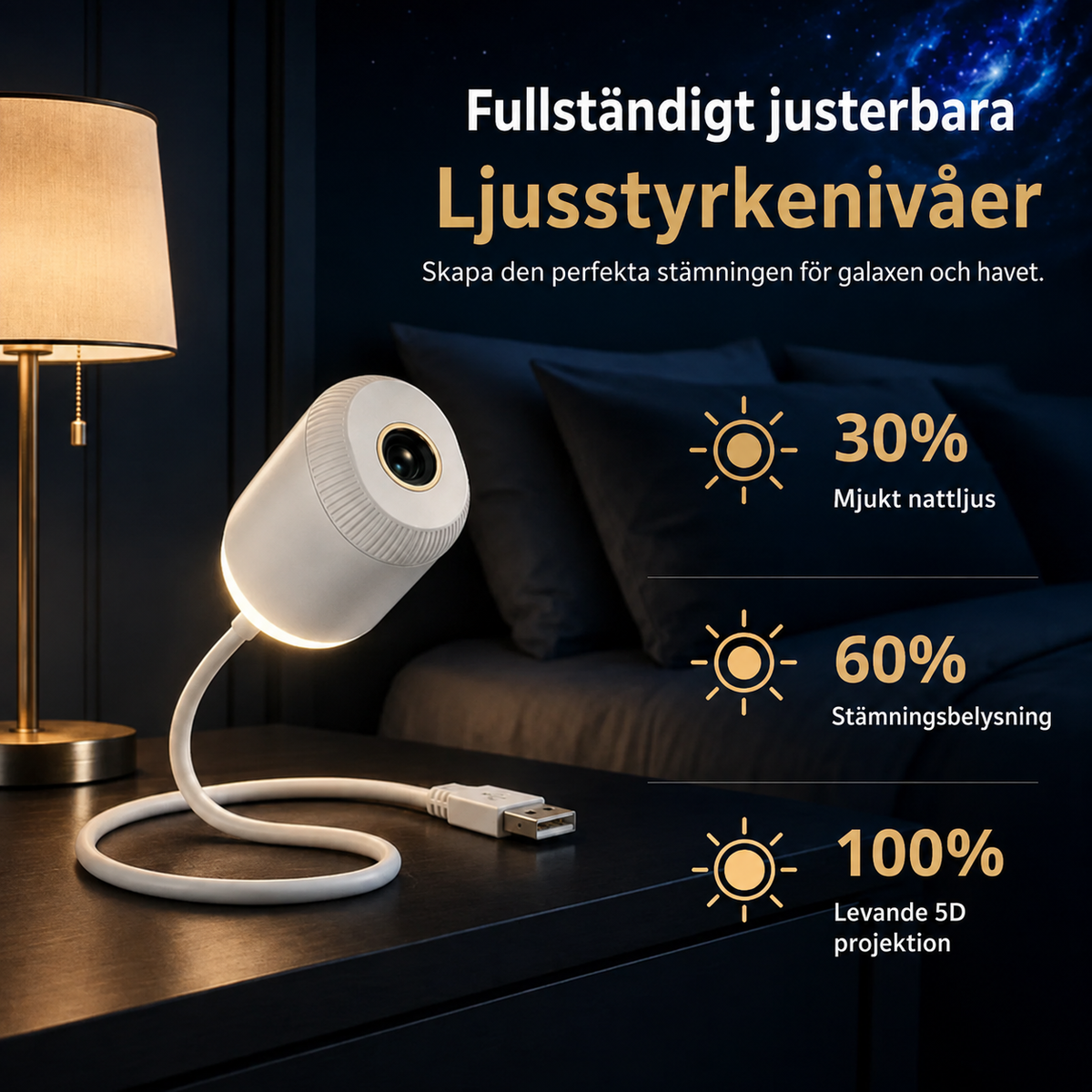 DrömHimmel™ - Skapa en magisk 5D-upplevelse på sekunder!