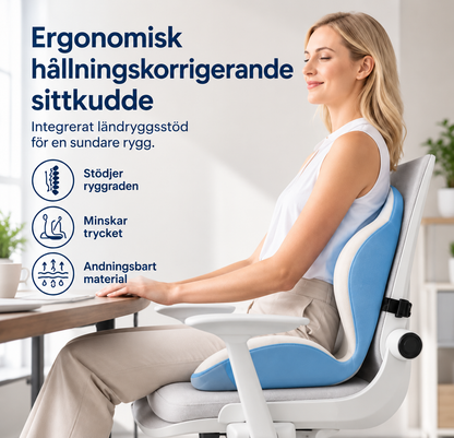 ErgoSitt™ -  Bekvämare sittande varje dag