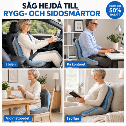 ErgoSitt™ -  Bekvämare sittande varje dag