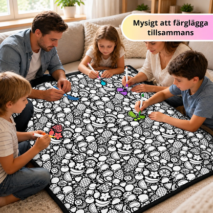 FärgDröm™ - Färglägg din egen filt & kryp ner och mys
